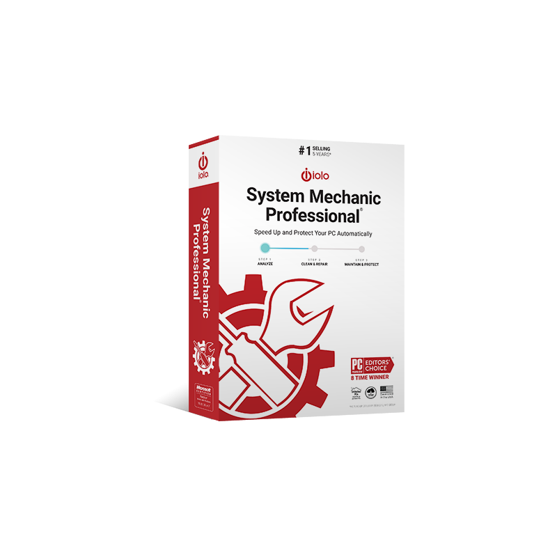 IOLO SYSTEM MECHANIC PRO SIN LIMITE DE PCS 1 AÑO