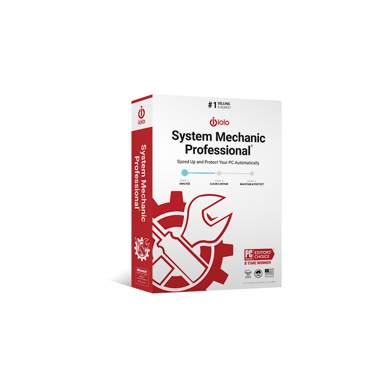 IOLO SYSTEM MECHANIC PRO UNLIMITED PCS 1 YEAR