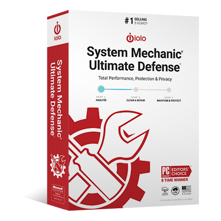 IOLO SYSTEM MECHANIC ULTIMATE DEFENSE UNLIMITED PC 1 YEAR
