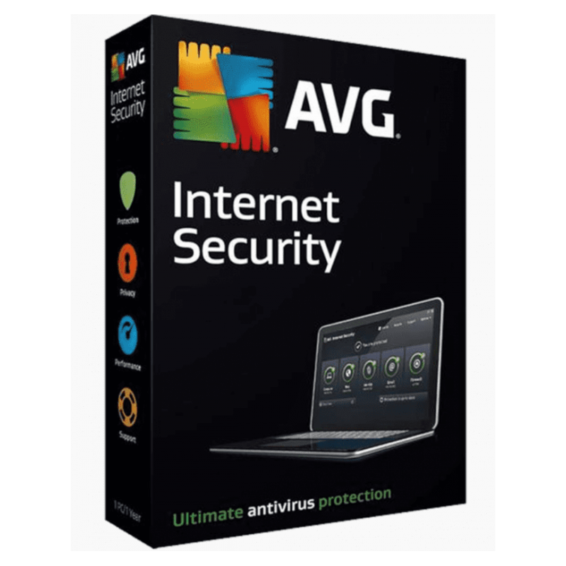 AVG INTERNET SECURITY  3 PC 1 AÑO