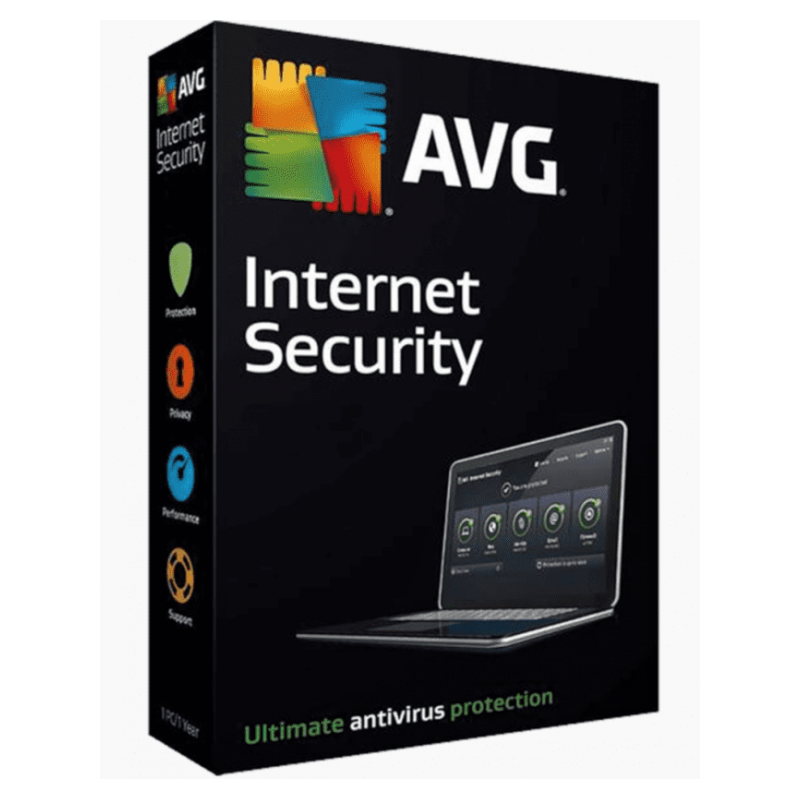 AVG INTERNET SECURITY  3 PC 1 YEAR