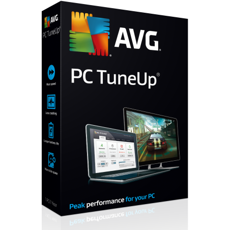 AVG PC TUNEUP 1 PC 2 YEARS