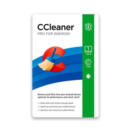 CCLEANER  PRO PER 1 ANDROID 1 ANNO