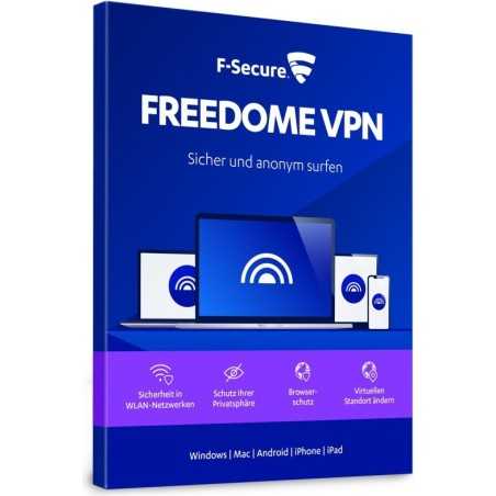 F-SECURE FREEDOME VPN 3 DISPOSITIVI 1 ANNO