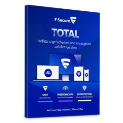 F-SECURE TOTAL 3 DISPOSITIVOS 1 AÑO