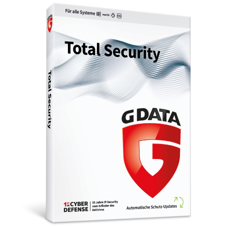 G DATA TOTAL SECURITY 1 PC 1 YEAR
