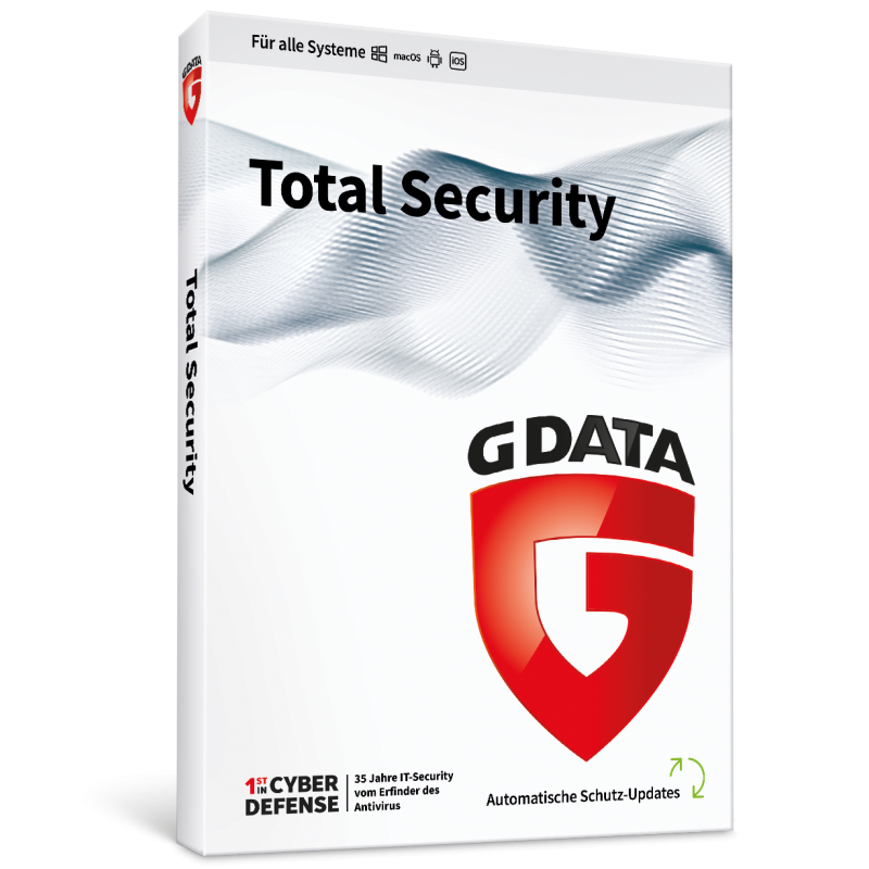 G DATA TOTAL SECURITY 3 PC 1 YEAR