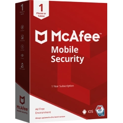 MCAFEE MOBILE SECURITY 1 DISPOSITIVO ANDROID 1 AÑO|www.softzone.eu