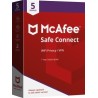 MCAFEE SAFE CONNECT VPN PREMIUM 5 DEVICES 1 YEAR