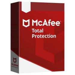 MCAFEE TOTAL PROTECTION + VPN MCAFEE SAFE CONNECT PREMIUM 10 DISPOSITIVI 1 ANNO