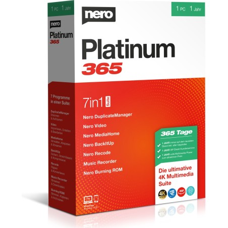 NERO PLATINUM 365 1 PC 1 YEAR