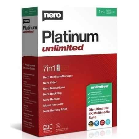 NERO PLATINUM UNLIMITED 1 PC