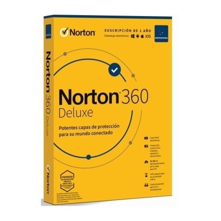 NORTON 360 DELUXE 5 DEVICES 1 AÑO