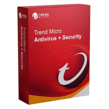 TREND MICRO ANTIVIRUS + SECURITY 1 PC 1 ANNO