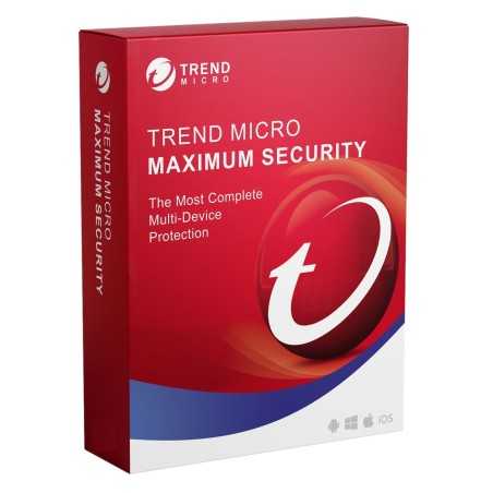 TREND MICRO MAXIMUM SECURITY 1 DISPOSITIVO 1 ANNO