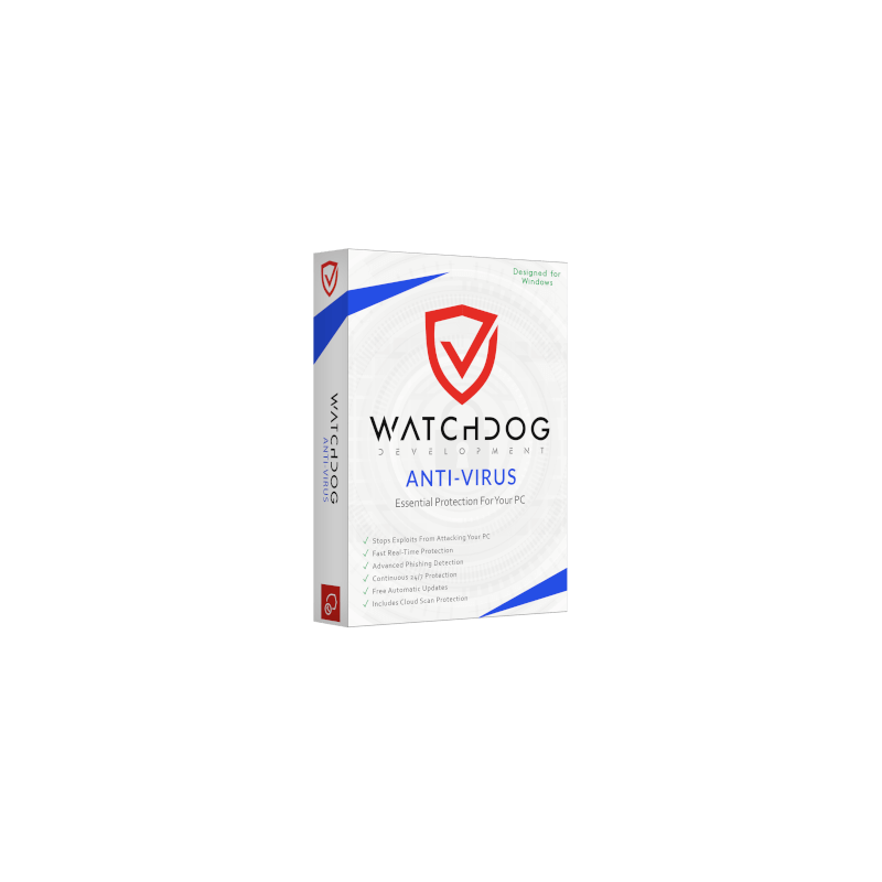 WATCHDOG ANTIVIRUS 1 PC 1 AÑO