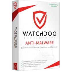 WATCHDOG ANTIMALWARE 1 PC 1 AÑO