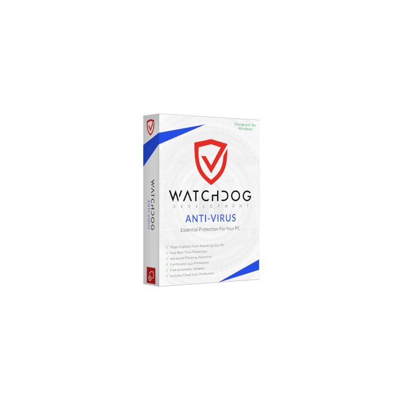 WATCHDOG ANTIVIRUS 1 PC 3 YEARS-www.softzone.eu