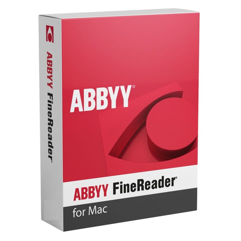 ABBYY FINEREADER PDF 1 MAC 1 YEAR