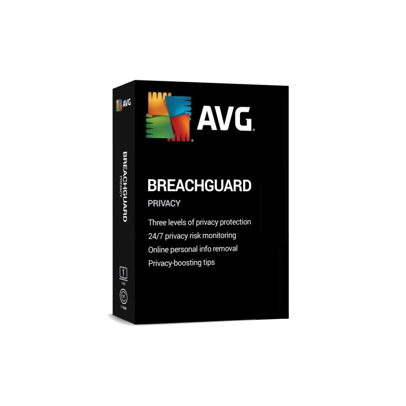 AVG BREACHGUARD 1 PC 2 ANNI