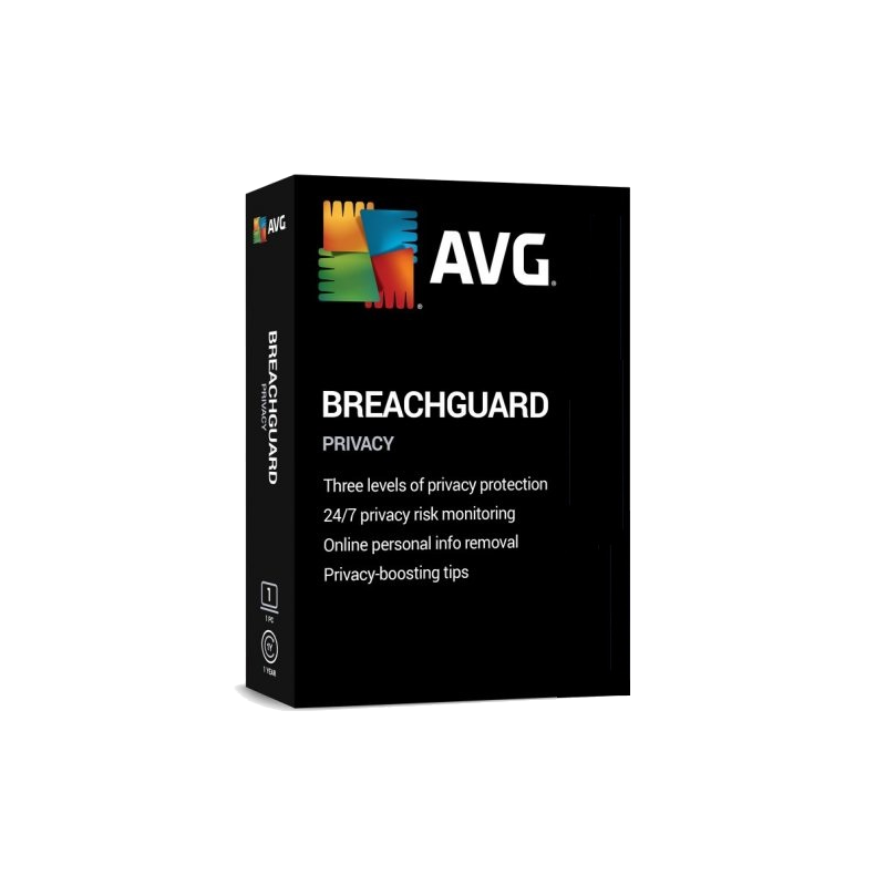 AVG BREACHGUARD 3 PC 1 ANNO