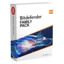 BITDEFENDER FAMILY PACK 15 DISPOSITIVOS 1 AÑO