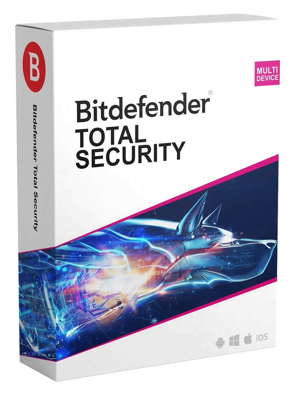 Bitdefender Total Security 5 Dispositivos, 1 Ano.