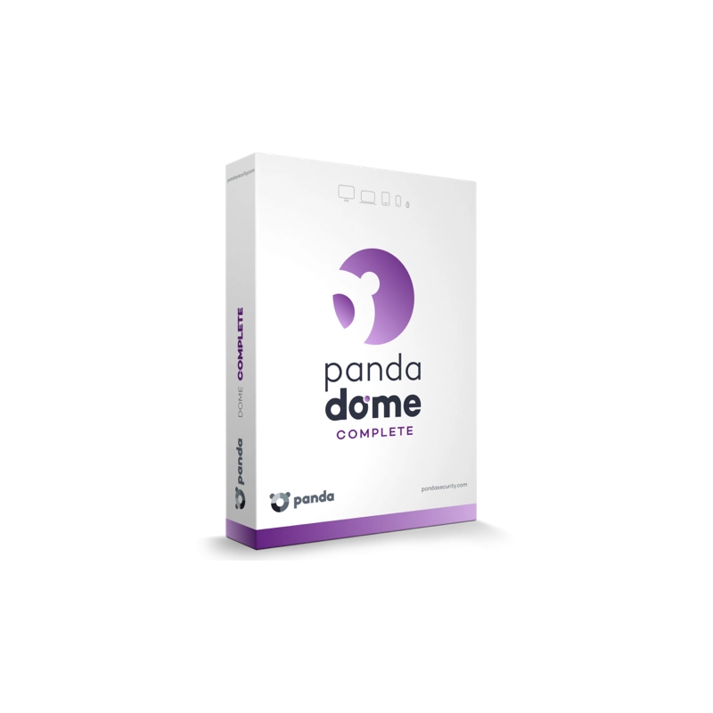 PANDA DOME COMPLETE 3 DISPOSITIVI 1 ANNO-www.softzone.eu