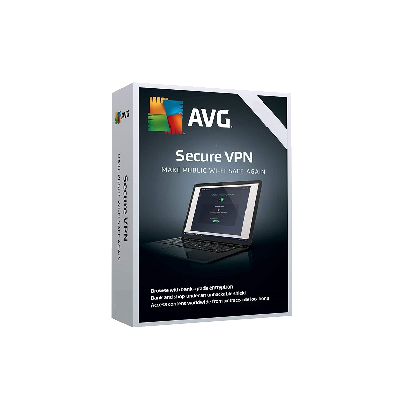 AVG SECURE VPN 10 DEVICES 1 YEAR