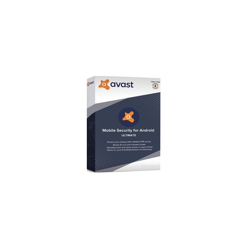 AVAST ULTIMATE SUITE ANDROID 1 DEVICE 1 YEAR