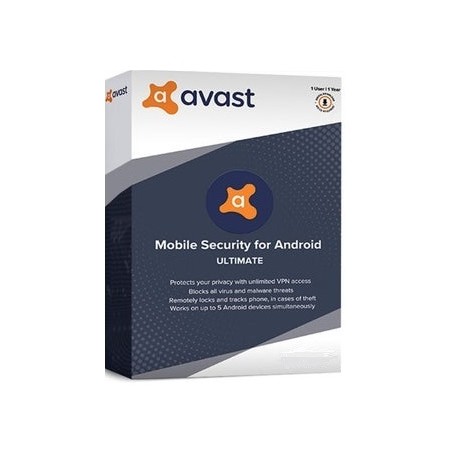 AVAST ULTIMATE SUITE ANDROID 1 DEVICE 1 YEAR