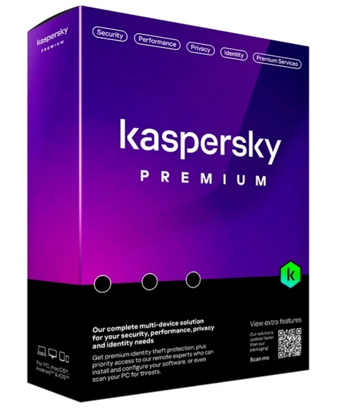 KASPERSKY PREMIUM 2025 3 DISPOSITIVI 1 ANNO