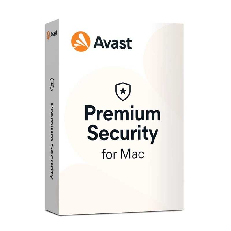 AVAST PREMIUM SECURITY 1 MAC 1 AÑO