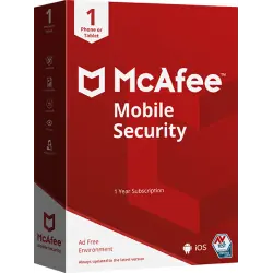 MCAFEE MOBILE SECURITY 1 DISPOSITIVO ANDROID 1 AÑO|www.softzone.eu